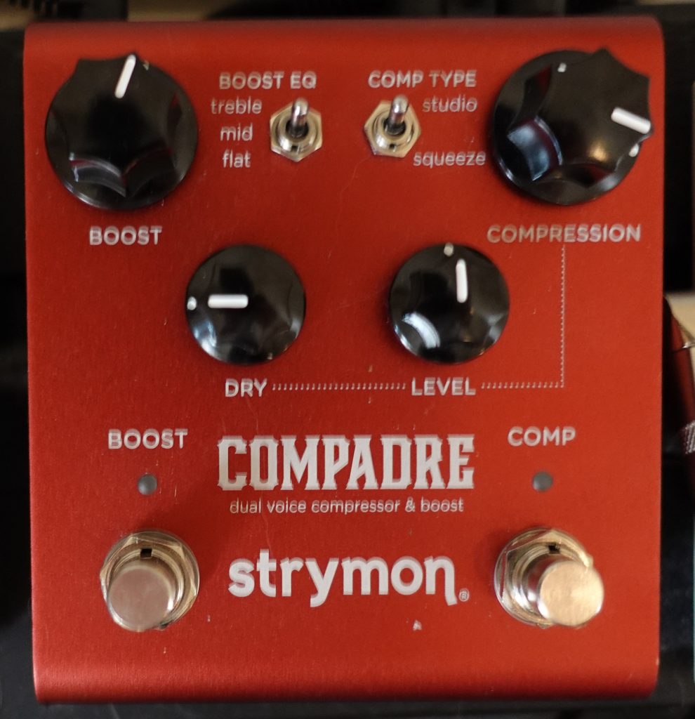 Strymon Compadre compressor and boost pedal