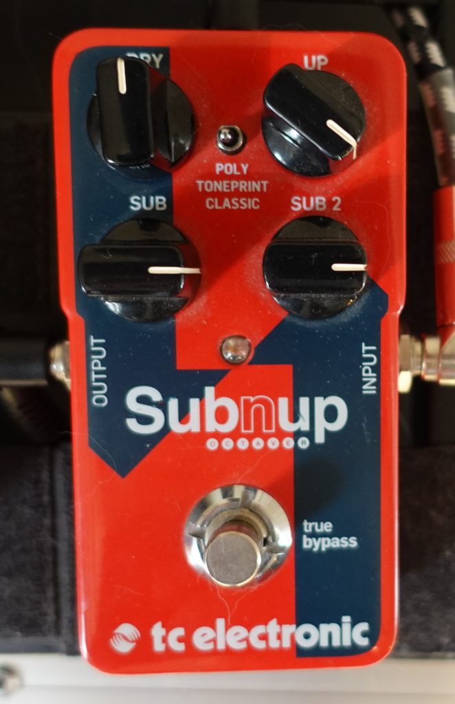 TC Electronic Subnup Octaver guitar effects pedal