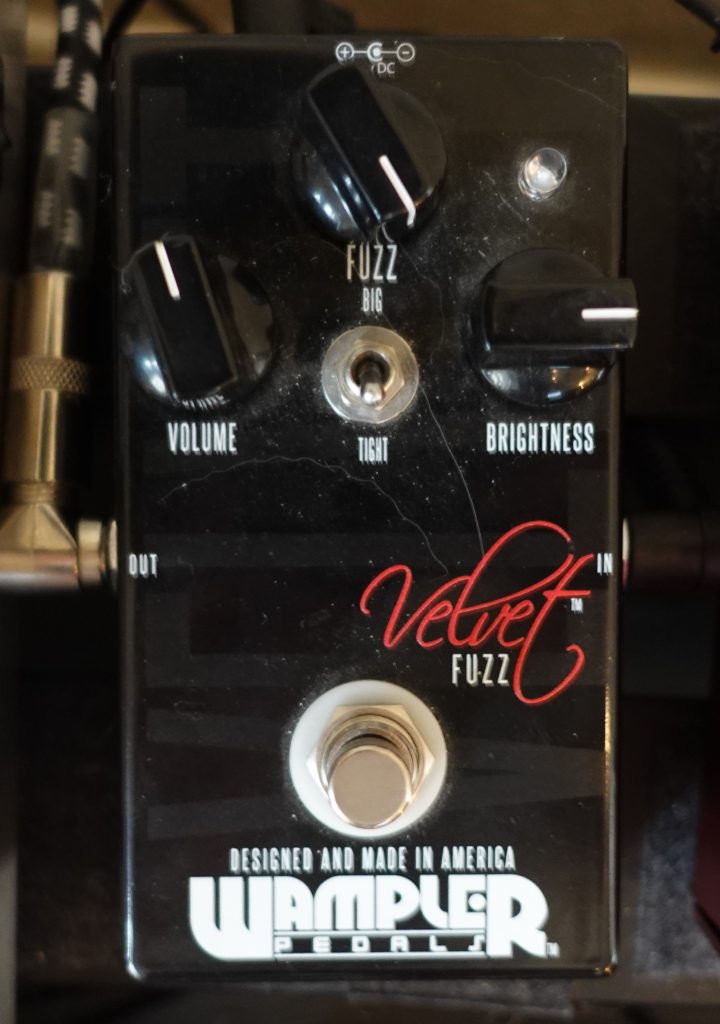 Wampler Velvet Fuzz guitar pedal