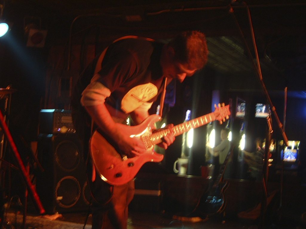 Michael Pellegrini performing at Waldos in Kirkland, Washington